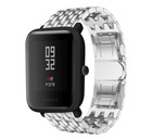 Xiaomi Amazfit Bip stalen draak band (zilver)