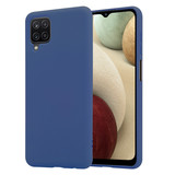 ShieldCase® Silicone case Samsung Galaxy A12 (blauw)