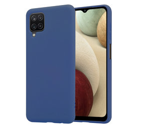 ShieldCase® Silicone case Samsung Galaxy A12 (blauw)