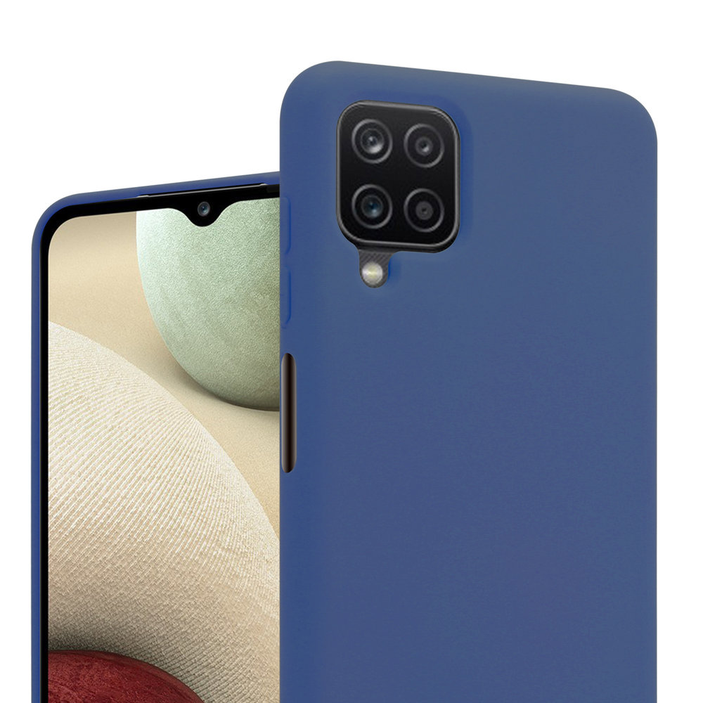 ShieldCase® Shieldcase Silicone case Samsung Galaxy A12 (blauw)