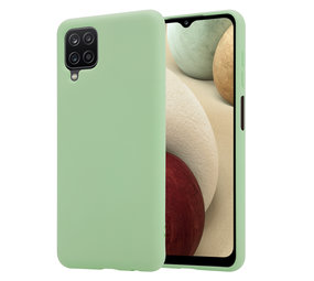 ShieldCase® Silicone case Samsung Galaxy A12 (lichtgroen)