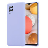 ShieldCase® Silicone case Samsung Galaxy A42 5G (lichtpaars)