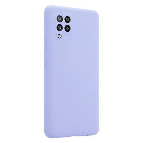 ShieldCase® Shieldcase Silicone case Samsung Galaxy A42 5G (lichtpaars)