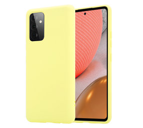 ShieldCase® Silicone case Samsung Galaxy A72 (geel)