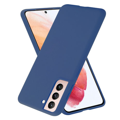 ShieldCase® Shieldcase Samsung Galaxy S21 silicone case (blauw)