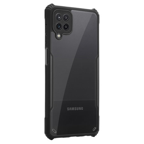 ShieldCase® Shieldcase Samsung Galaxy A12 bumper case (zwart) ShieldCase® Shieldcase Samsung Galaxy A12 bumper case (zwart)