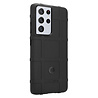 Rugged Shield Samsung Galaxy S21 Ultra schokbestendig hoesje Rugged Shield (zwart) Rugged Shield Samsung Galaxy S21 Ultra schokbestendig hoesje Rugged Shield (zwart)