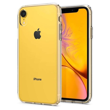 Ceezs Ceezs Siliconen hoesje iPhone Xr transparant
