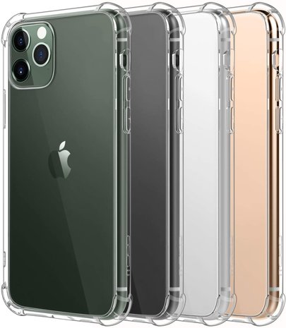 Ceezs Ceezs Apple iPhone 11 Pro hoesje shock proof transparant Ceezs Ceezs Apple iPhone 11 Pro hoesje shock proof transparant