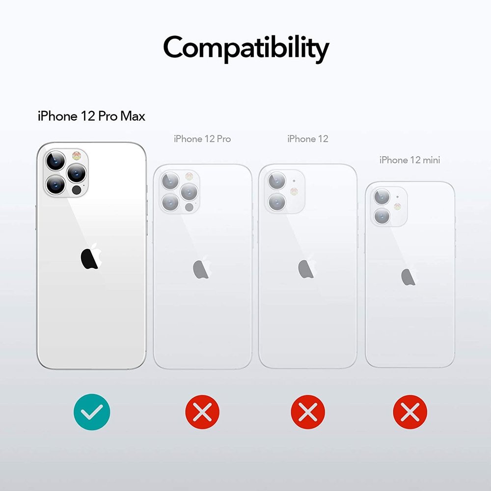 Ceezs Ceezs iPhone 12 Pro Max hoesje transparant / doorzichtige backcover siliconen Ceezs Ceezs iPhone 12 Pro Max hoesje transparant / doorzichtige backcover siliconen