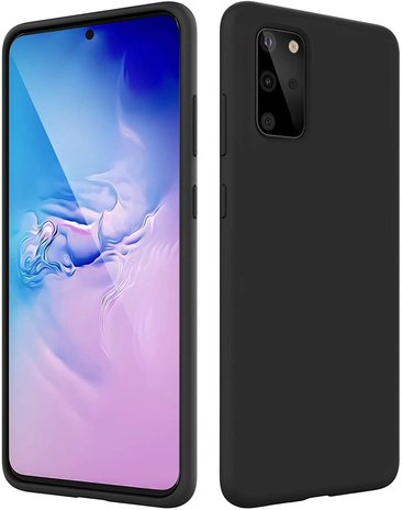 Ceezs Ceezs Samsung S20 Ultra hoesje siliconen backcover case zwart