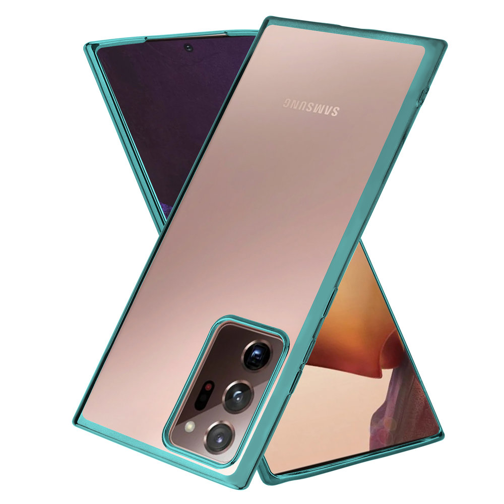 ShieldCase® ShieldCase Samsung Galaxy Note 20 Ultra metallic Bumper case (groen) ShieldCase® ShieldCase Samsung Galaxy Note 20 Ultra metallic Bumper case (groen)