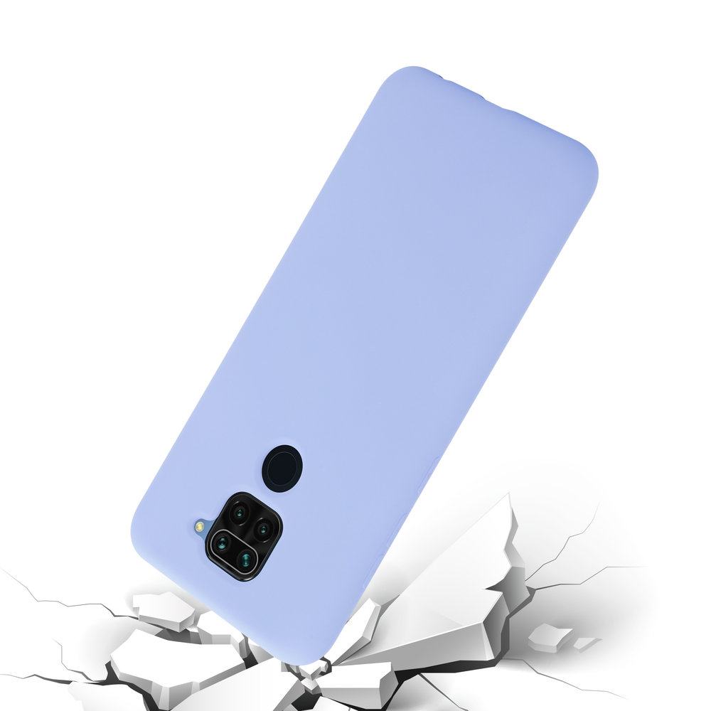 ShieldCase® Shieldcase Xiaomi Redmi Note 9 silicone case (paars)