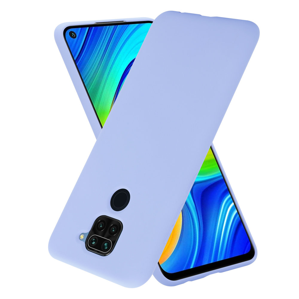 ShieldCase® Shieldcase Xiaomi Redmi Note 9 silicone case (paars)