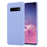 ShieldCase® Silicone case Samsung Galaxy S10 Plus (paars)