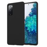 ShieldCase® Samsung Galaxy S20 FE silicone case (zwart)