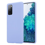 ShieldCase® Samsung Galaxy S20 FE silicone case (paars)