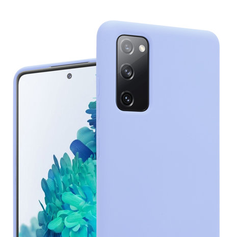 ShieldCase® Shieldcase Samsung Galaxy S20 FE silicone case (paars) ShieldCase® Shieldcase Samsung Galaxy S20 FE silicone case (paars)