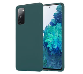 ShieldCase® Samsung Galaxy S20 FE silicone case (donkergroen)