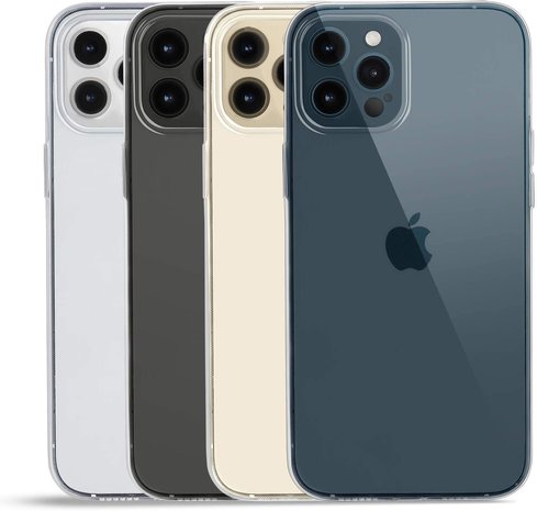 ShieldCase® ShieldCase Ultra thin silicone case iPhone 12 Pro Max 6.7 inch (transparant)