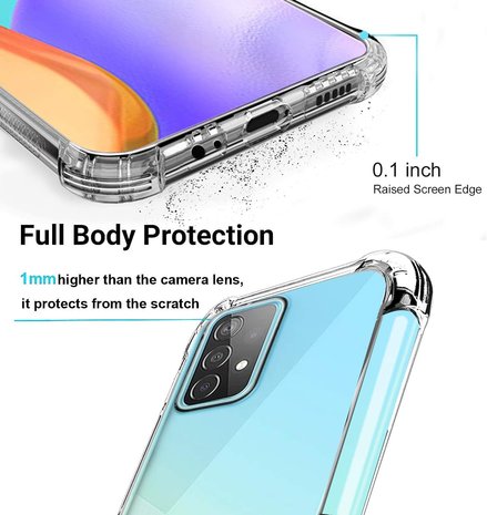 ShieldCase® ShieldCase Samsung Galaxy A52 shock case (transparant) ShieldCase® ShieldCase Samsung Galaxy A52 shock case (transparant)