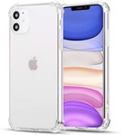 Ceezs Ceezs iPhone 11 hoesje shock proof transparant + glazen Screenprotector