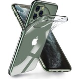 Ceezs Siliconen Apple iPhone 11 Pro hoesje transparant + glazen Screenprotector