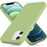 ShieldCase® Silicone case iPhone 12 Mini - 5.4 inch (lichtgroen)