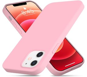 ShieldCase® Silicone case iPhone 12 Mini - 5.4 inch (roze)