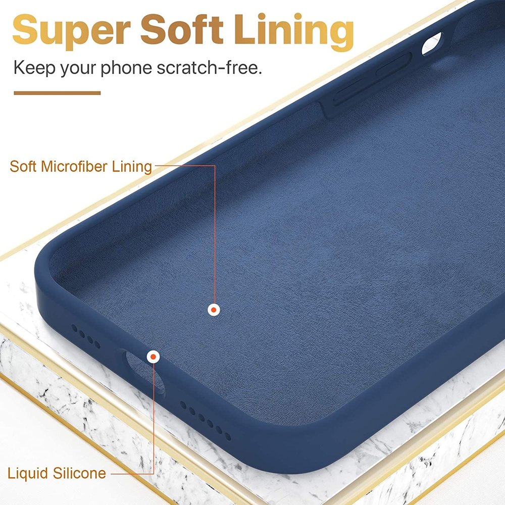 ShieldCase® ShieldCase Silicone case iPhone 12 Pro - 6.1 inch (blauw)