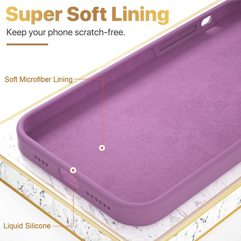 ShieldCase® ShieldCase Silicone case iPhone 12 Pro Max - 6.7 inch (donkerpaars)