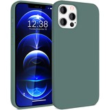 ShieldCase® Silicone case iPhone 12 Pro Max - 6.7 inch (donkergroen)