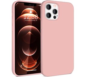 ShieldCase® Silicone case iPhone 12 Pro Max - 6.7 inch (roze)