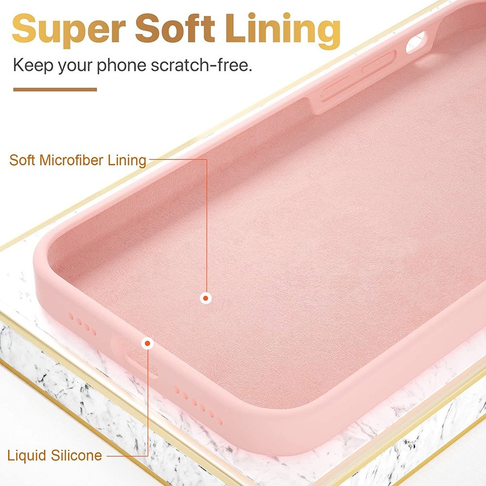 ShieldCase® ShieldCase Silicone case iPhone 12 Pro Max - 6.7 inch (roze)