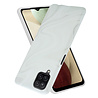 ShieldCase® ShieldCase Glossy White Marmer Samsung A12 hoesje (wit) ShieldCase® ShieldCase Glossy White Marmer Samsung A12 hoesje (wit)