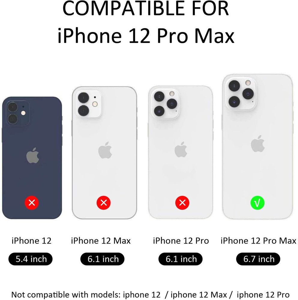 ShieldCase® ShieldCase iPhone 12 Pro Max camera lens protector ShieldCase® ShieldCase iPhone 12 Pro Max camera lens protector