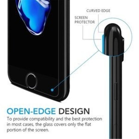 ShieldCase® ShieldCase Tempered Glass Screenprotector iPhone 8 Plus / 7 Plus ShieldCase® ShieldCase Tempered Glass Screenprotector iPhone 8 Plus / 7 Plus