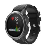 Garmin Vivoactive 3 silicone band (zwart)
