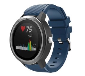 Garmin Vivoactive 3 silicone band (donkerblauw)