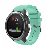 Garmin Vivoactive 3 silicone band (aqua)