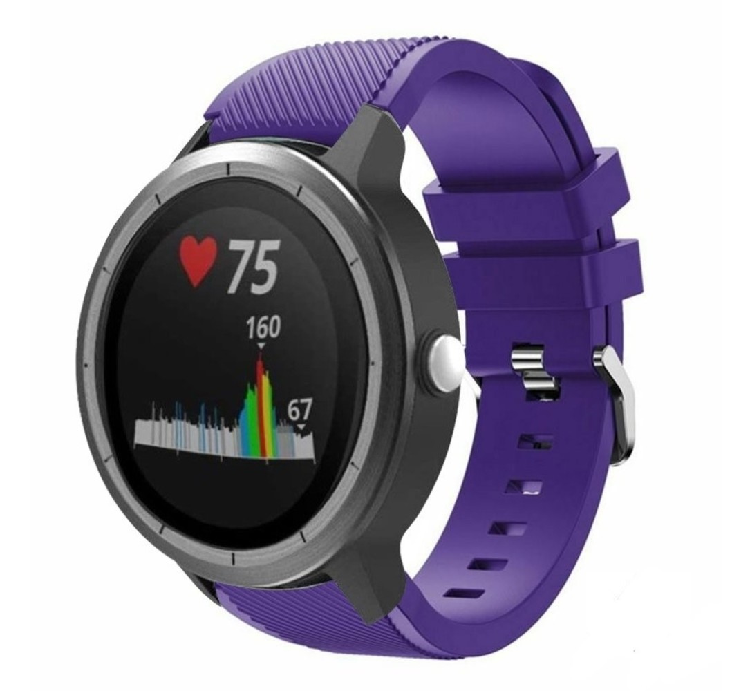 Garmin Vivoactive 3 silicone band (paars)