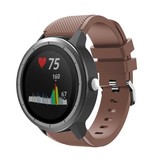 Garmin Vivoactive 3 silicone band (koffiebruin)