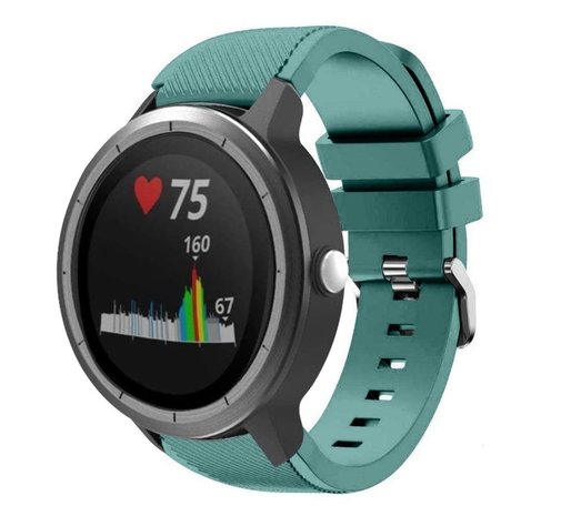 Garmin Vivoactive 3 silicone band (dennengroen)