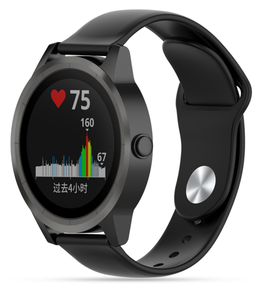 Garmin Vivoactive 3 sport bandje (zwart) Garmin Vivoactive 3 sport bandje (zwart)
