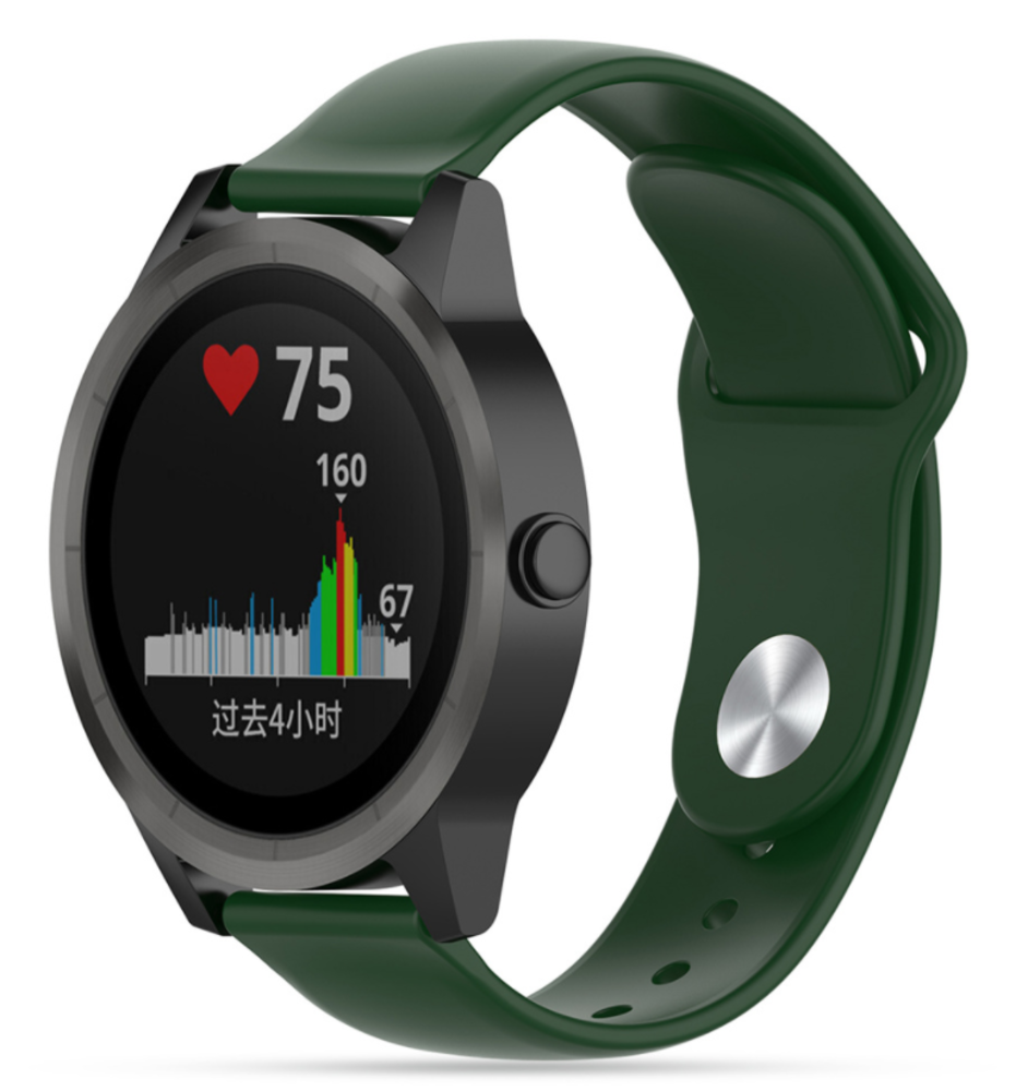 Garmin Vivoactive 3 sport bandje (legergroen) Garmin Vivoactive 3 sport bandje (legergroen)