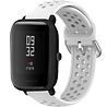Xiaomi Amazfit Bip siliconen bandje met gaatjes (wit) Xiaomi Amazfit Bip siliconen bandje met gaatjes (wit)