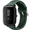 Xiaomi Amazfit Bip siliconen bandje met gaatjes (legergroen) Xiaomi Amazfit Bip siliconen bandje met gaatjes (legergroen)