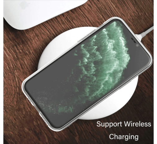 ShieldCase® Shieldcase Siliconen hoesje met camera bescherming iPhone 11 Pro (transparant)