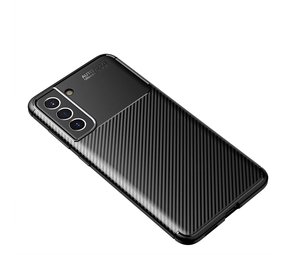 ShieldCase® Samsung Galaxy S21 FE carbon hoesje (zwart) ShieldCase® Samsung Galaxy S21 FE carbon hoesje (zwart)