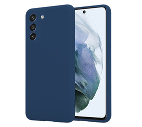 ShieldCase® Samsung Galaxy S21 FE hoesje siliconen (blauw)